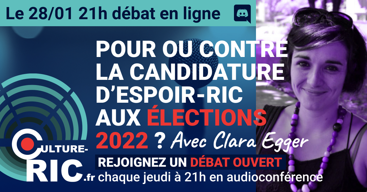 On débat d’Espoir RIC 2022 avec Culture-RIC