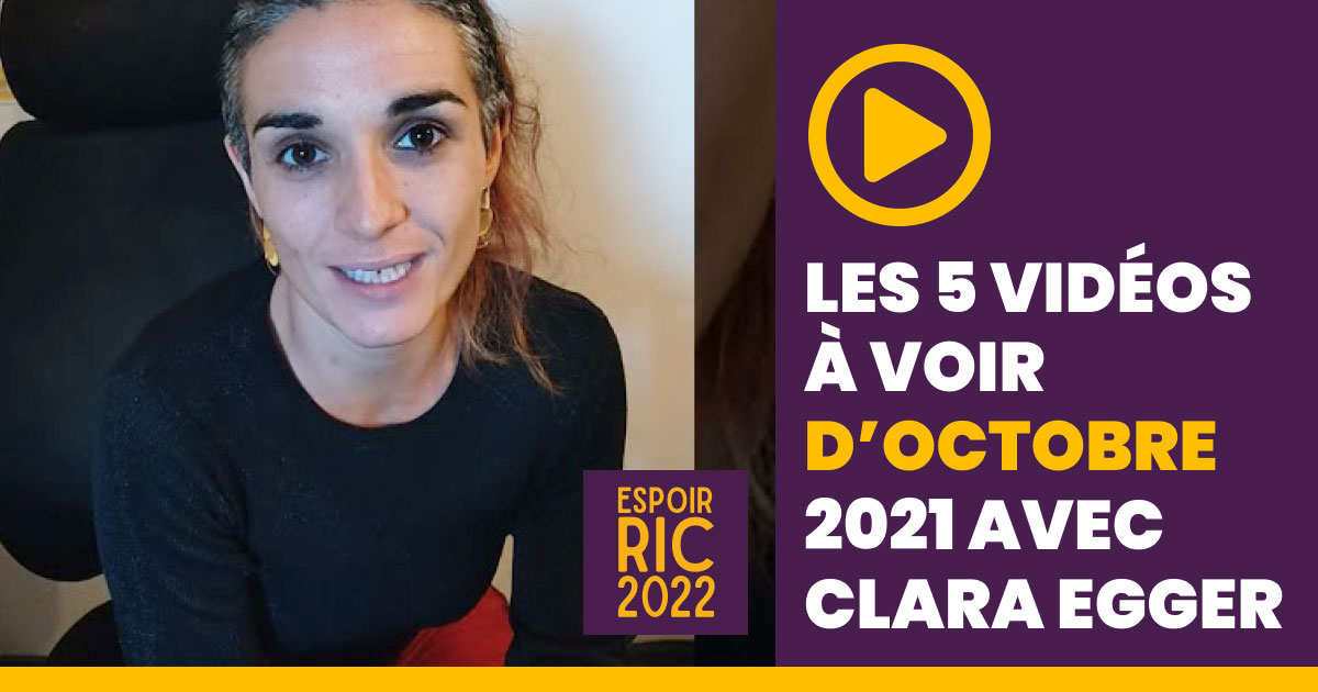 Les 5 vidéos à voir d’octobre avec Clara Egger