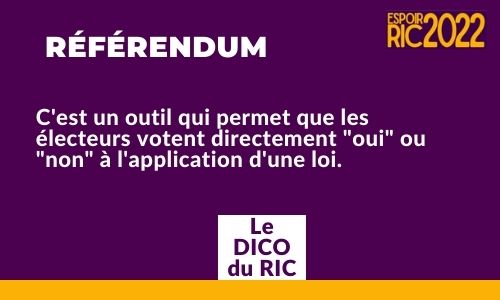 [Dico] Référendum : notre définition