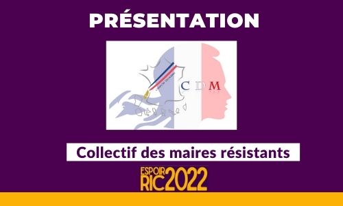 Logo et intro du collectif des maires resistants presentation espoir ric