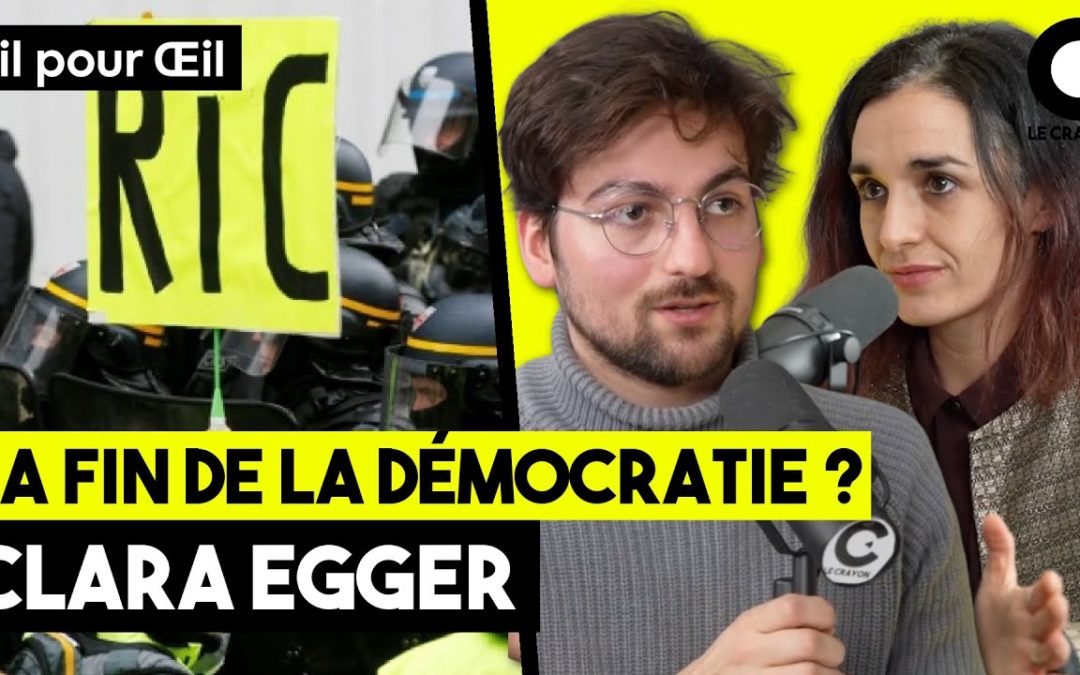 Clara Egger sur le média Le Crayon : Est-il dangereux de donner du pouvoir au peuple ?