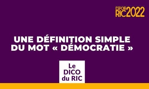 [Dico] Démocratie : définition simple et facile (enfin !)