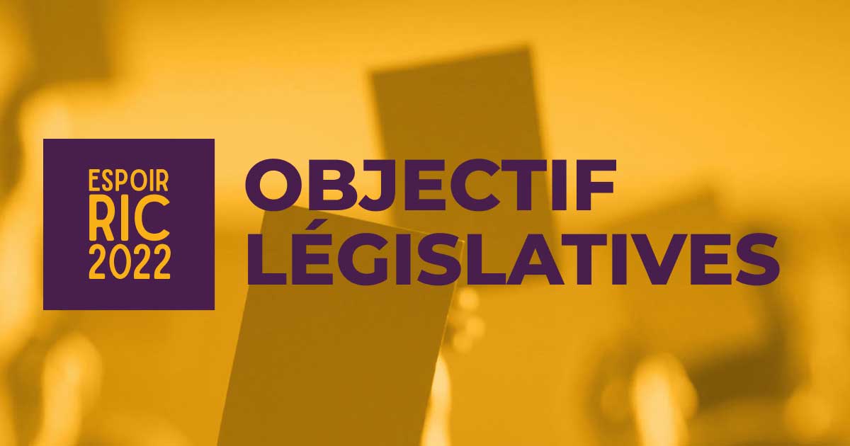 Objectif RIC constituant aux législatives 2022