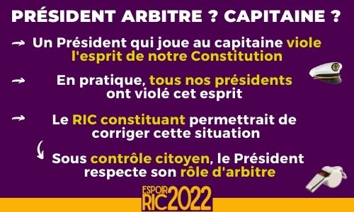 Iconographie de synthèse de l'article « Président arbitre ou capitaine ? »