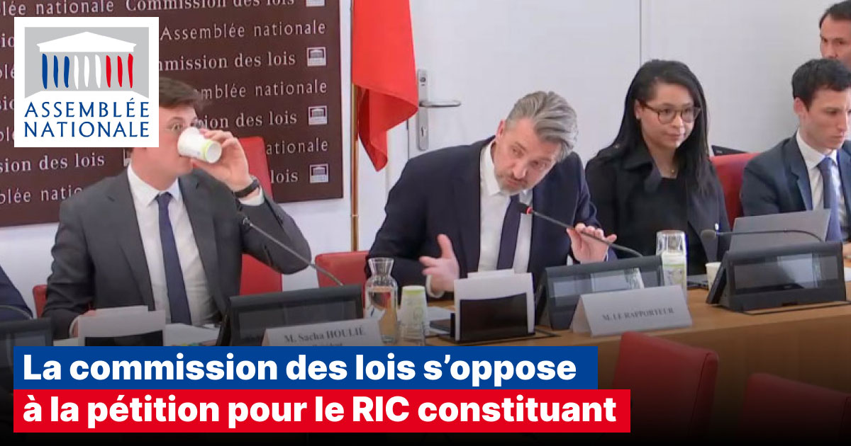 commission des lois sur le ric constituant 2