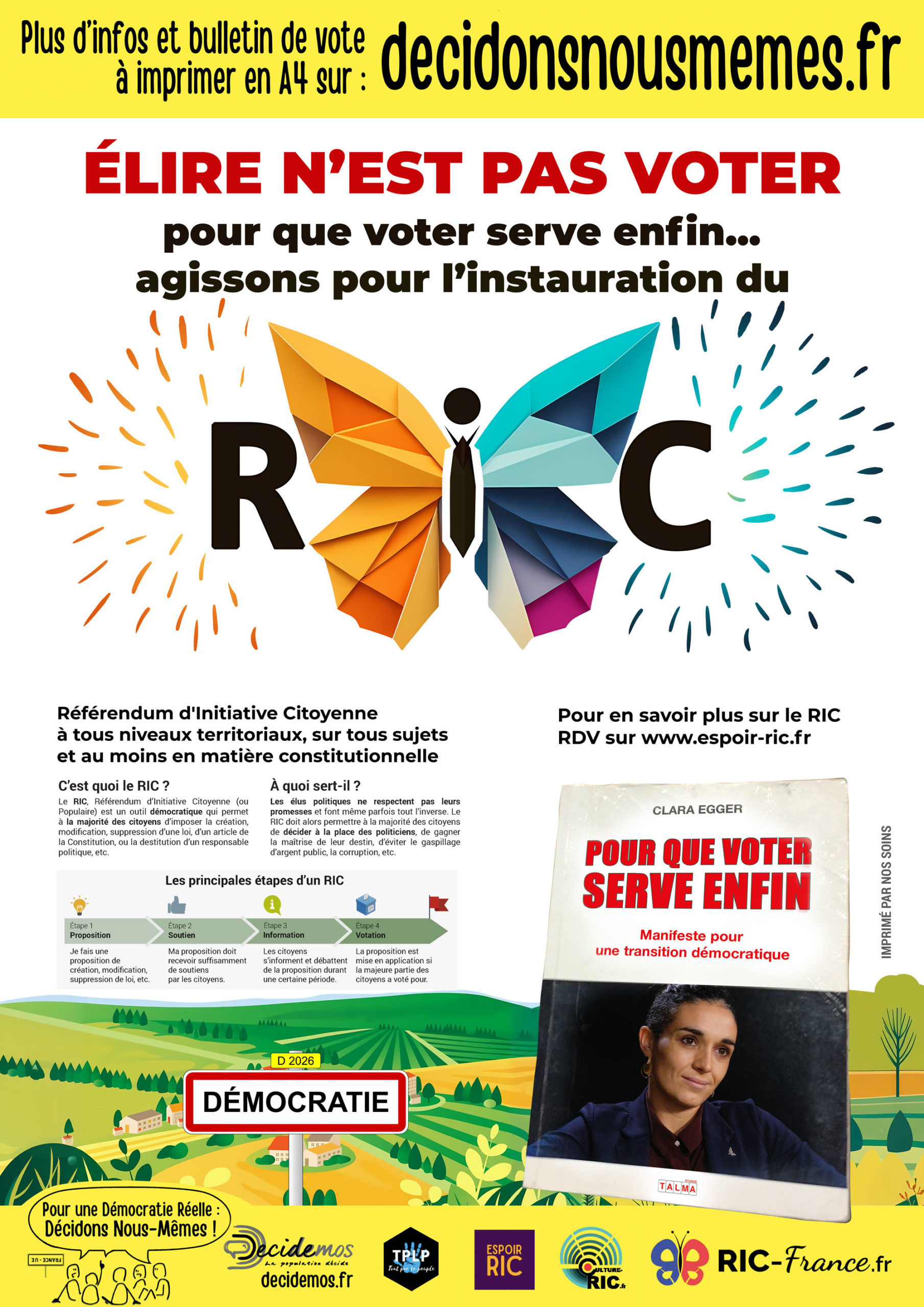 affiche a2 ric europeenne 2000