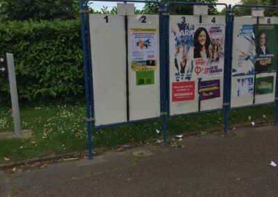 collage affiche pour le ric 5
